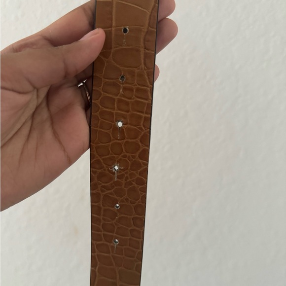 VALENTINO by Mario Valentino snake skin belt